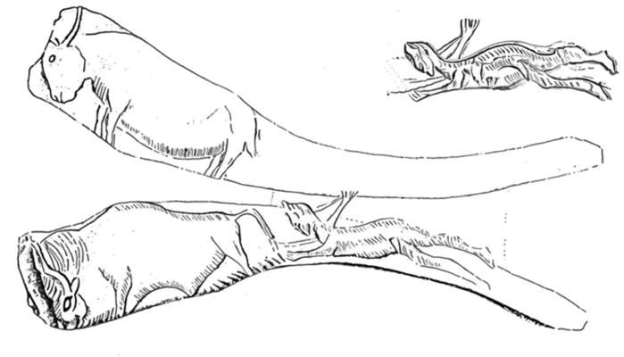 Laugerie Basse  engravings